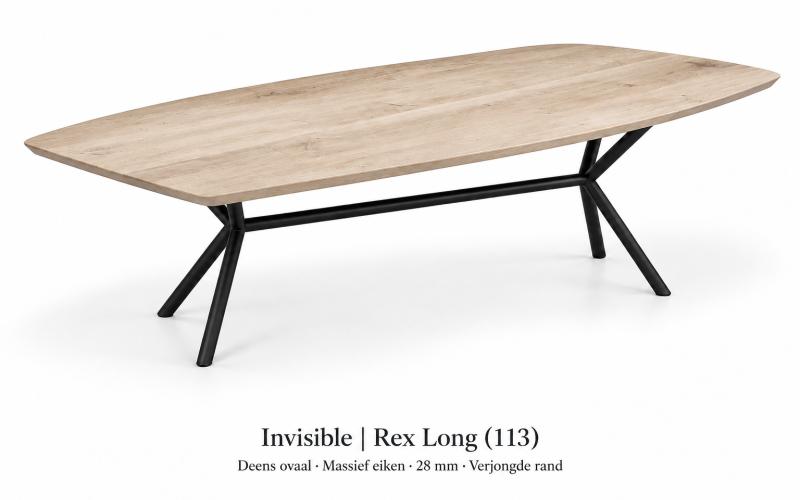 Deens ovale eiken eettafel &ndash; zelf samenstellen